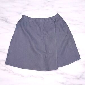 OPTION MELROSE Vintage‎ linen blend blue/gray skort Size small
